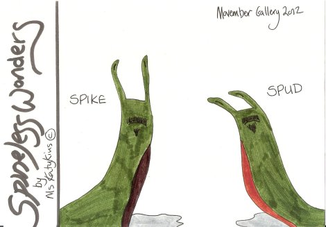 Spud and Spike - Movember 2012